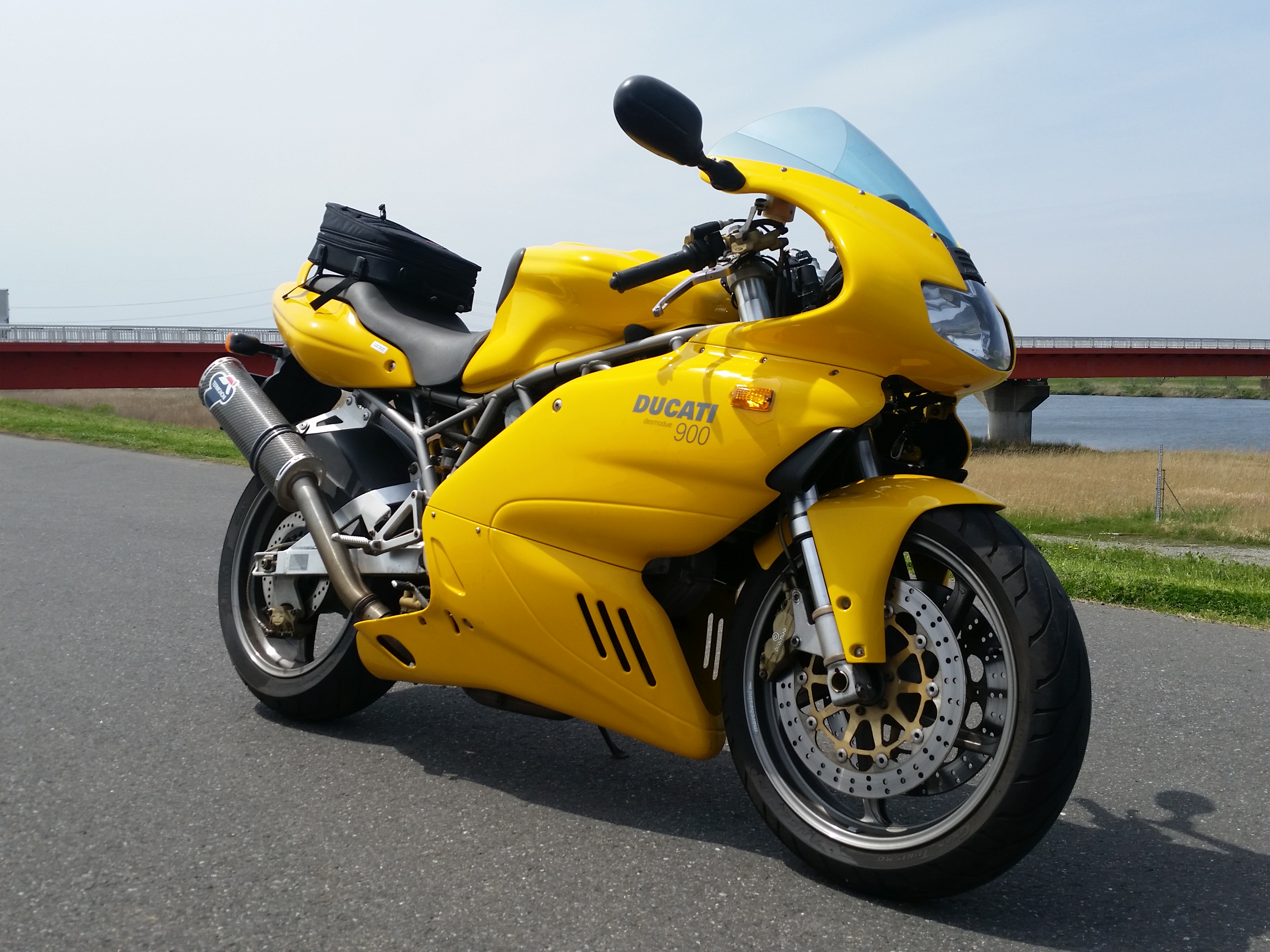 Ducati SS900：テルミのエキゾーストノートに暫し感動！