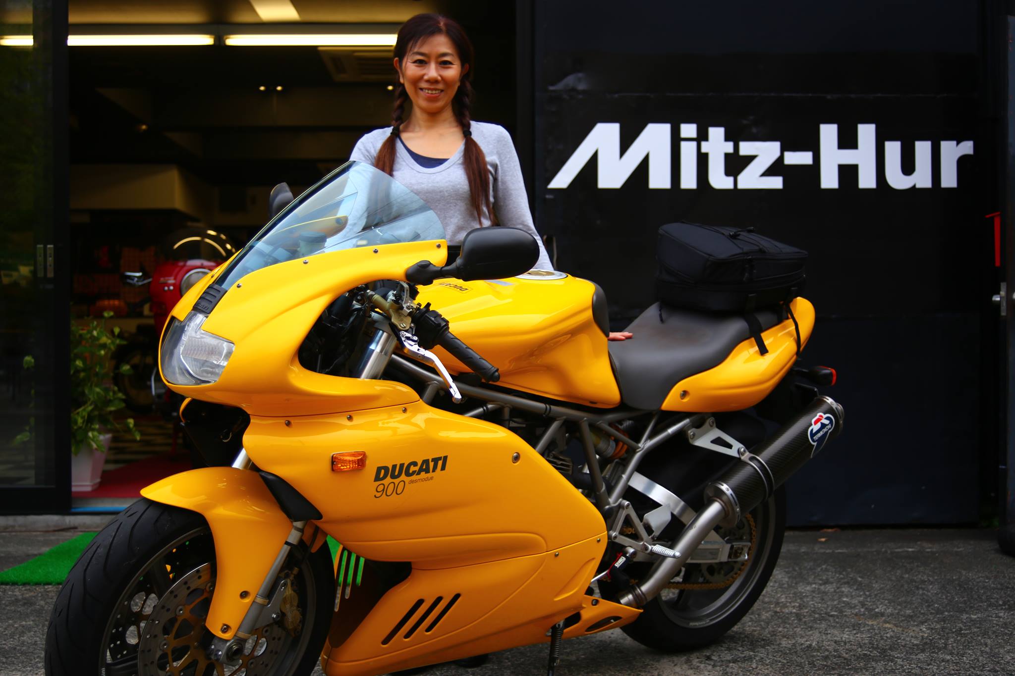 Ducati Ss900 車検完了 スマホホルダー装着 Michiko