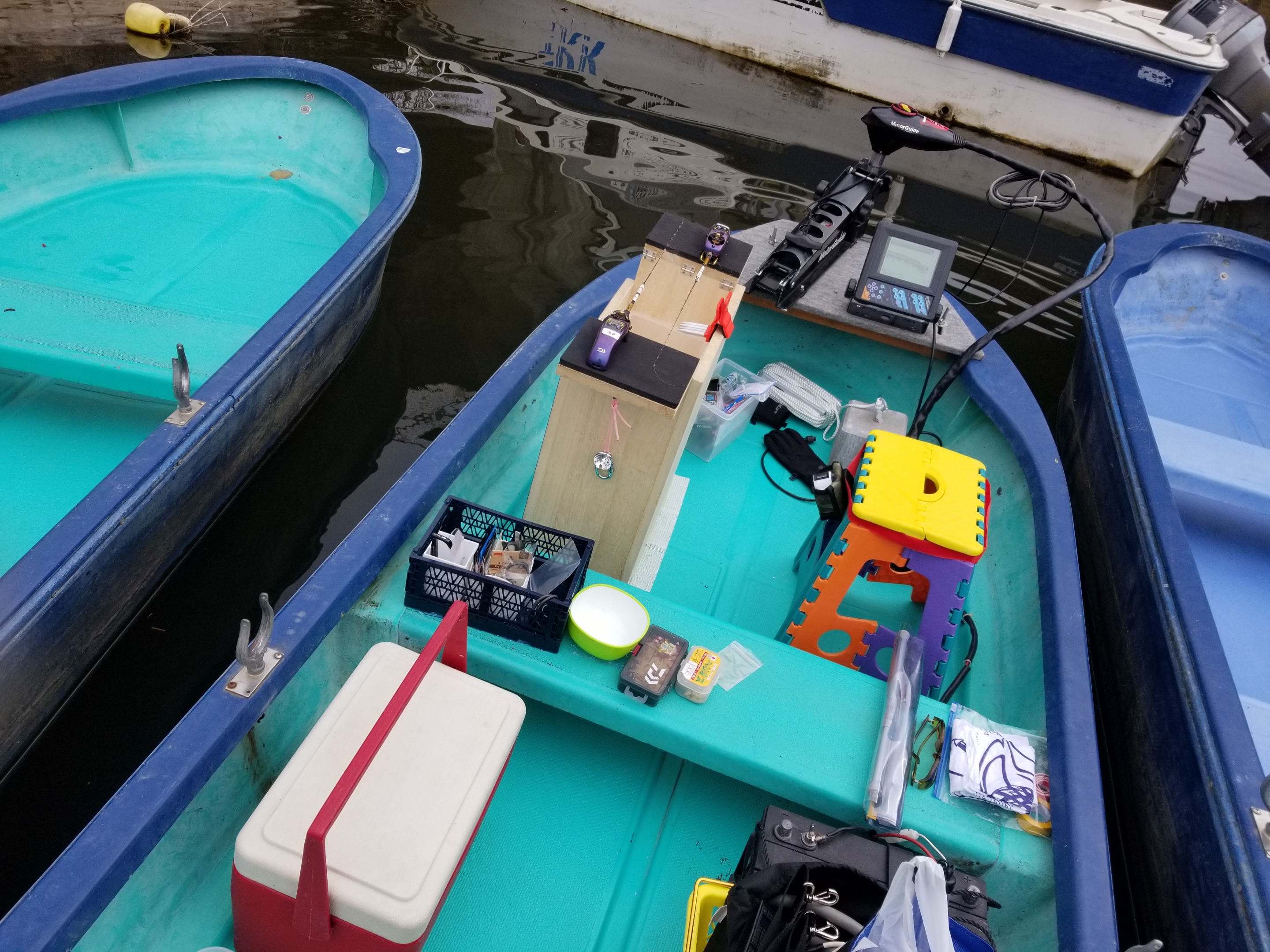 2019年釣り初め：高滝湖で単独ワカサギボート釣り！