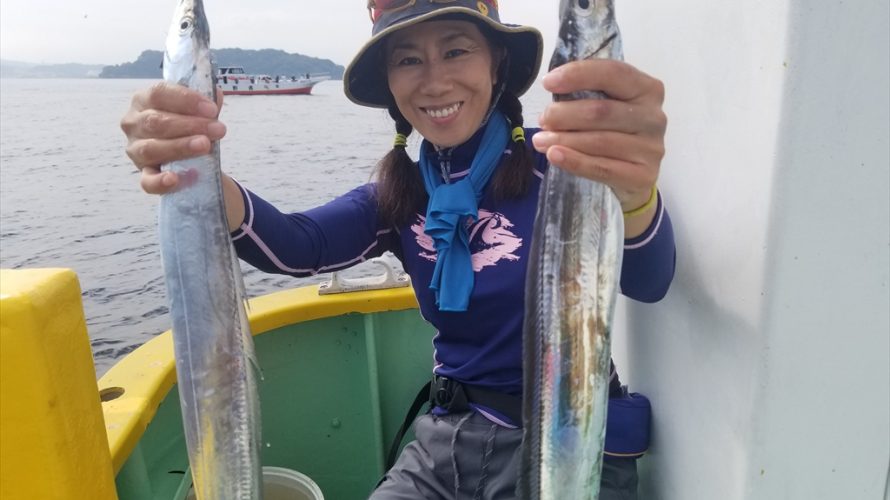 連日の釣り　2019/8/22　Day2　長浦こなや丸タチウオジギングは好釣果！！