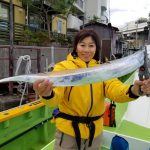 2019年11月　今月2度目の東京湾タチウオジギング＠渡辺釣船店