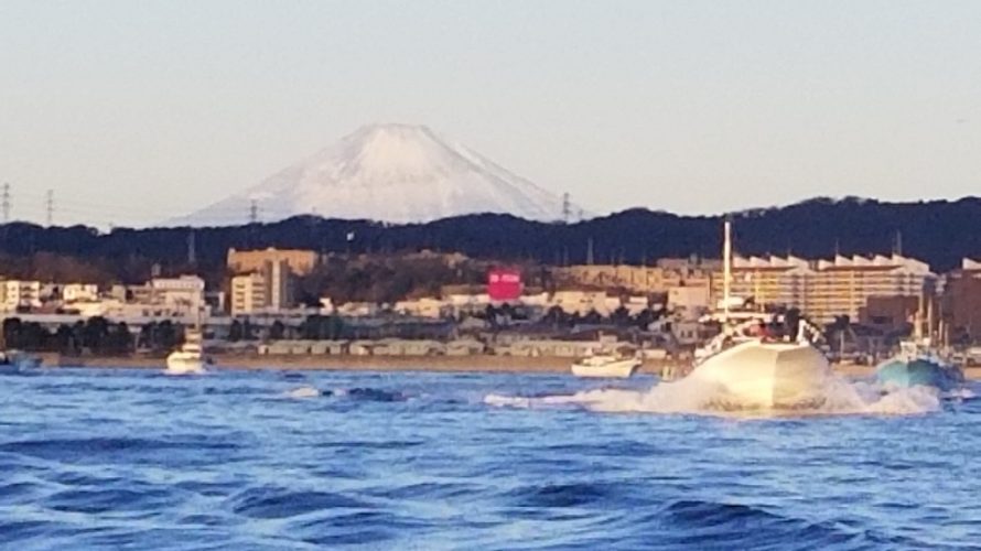 2021年　初釣りは金沢八景太田屋からのタチウオジギング＆テンヤでスタート！！